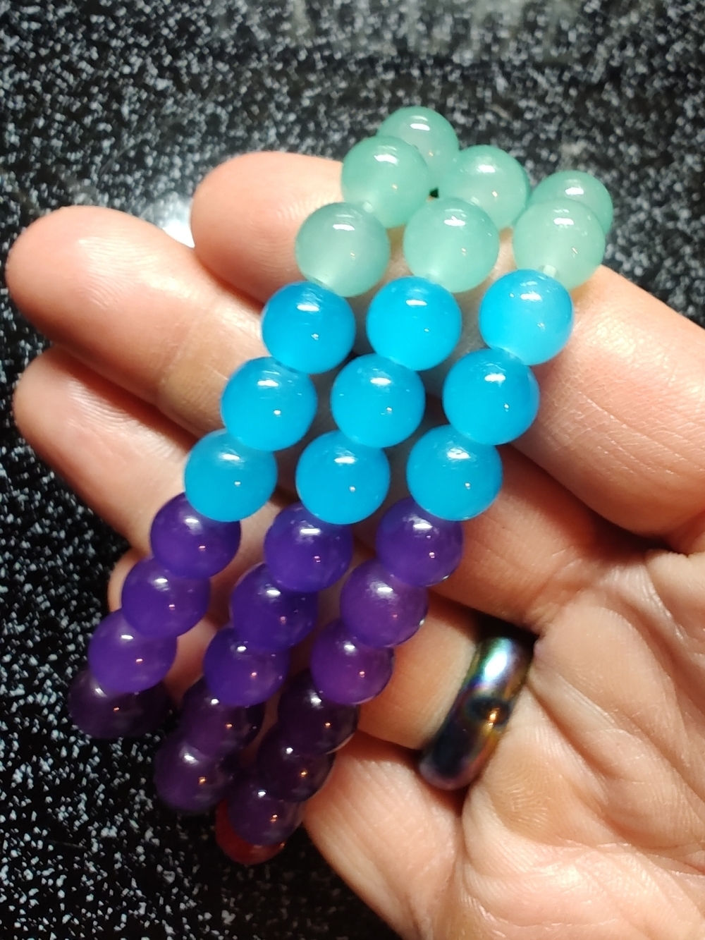 Chakra Stretch Bracelet 🌈 Set 3 Total - Picture 7 of 10